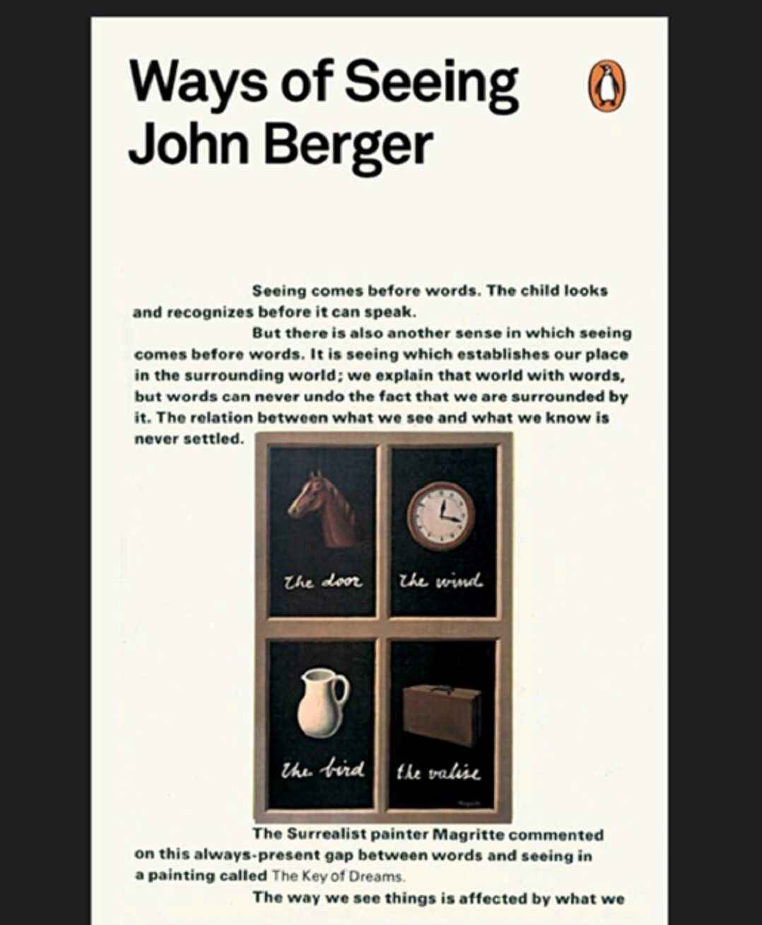 Ways of Seeing Book by John Berger | Windsorbooks