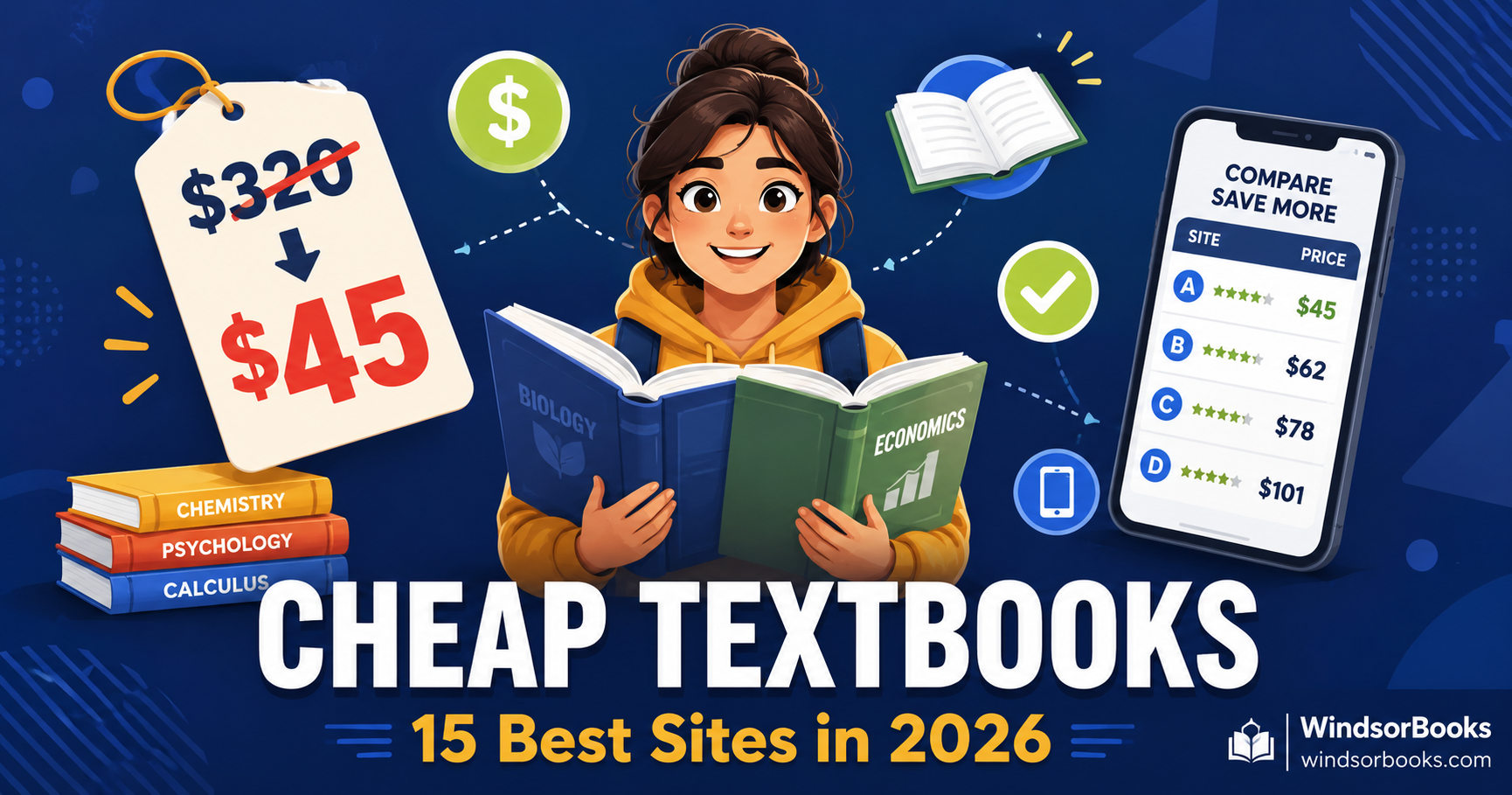 Where to Find Cheap Textbooks — Best Sites for College Students 2026