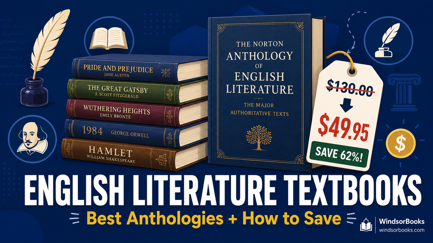 Best English Literature Textbooks and Anthologies for College 2026